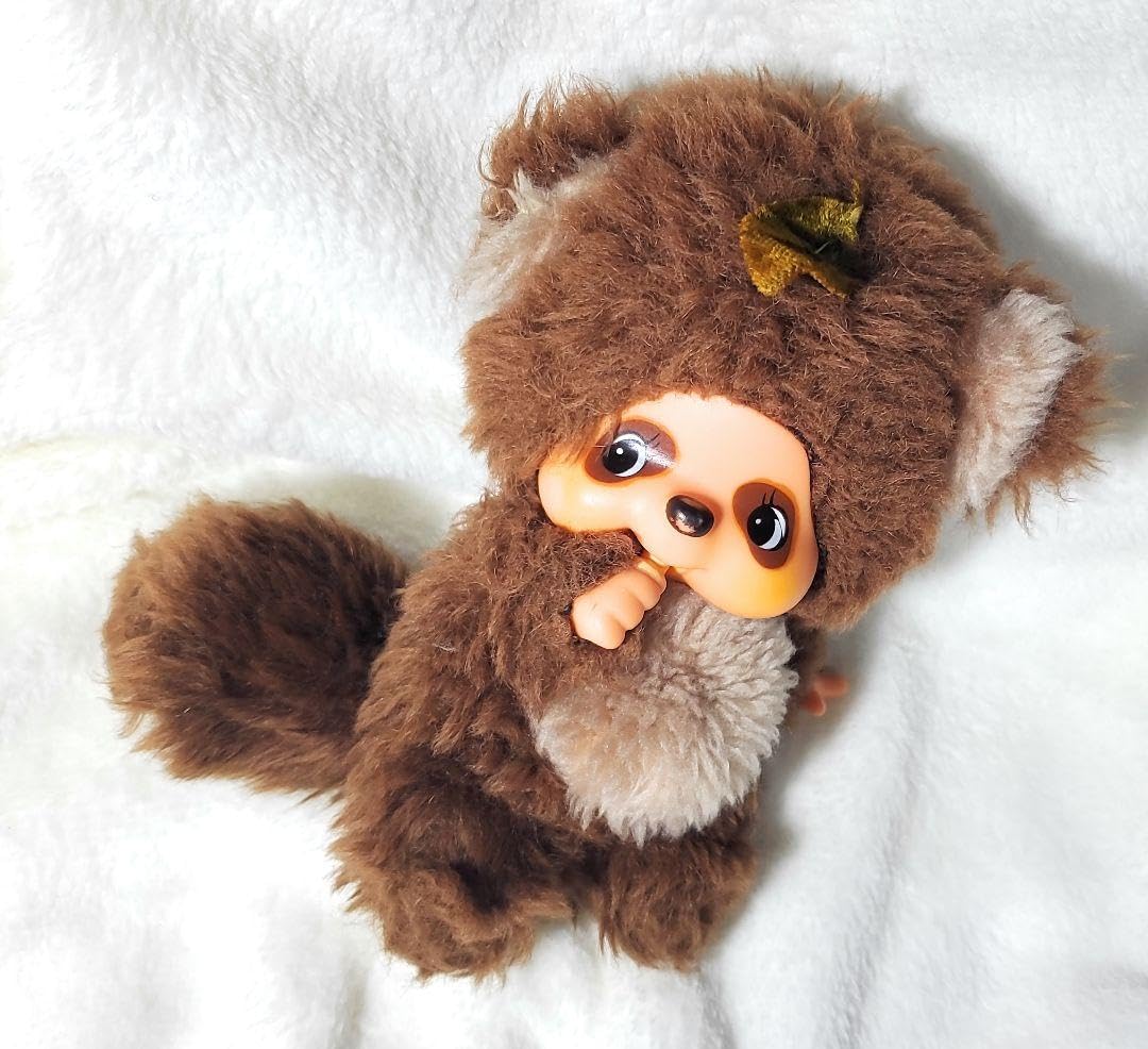 当時物 レア モンチッチ 友達 タヌタヌ ぬいぐるみ レトロ 人形 タヌタヌ モンチッチ おともだち 昭和レトロ ぬいぐるみの通販